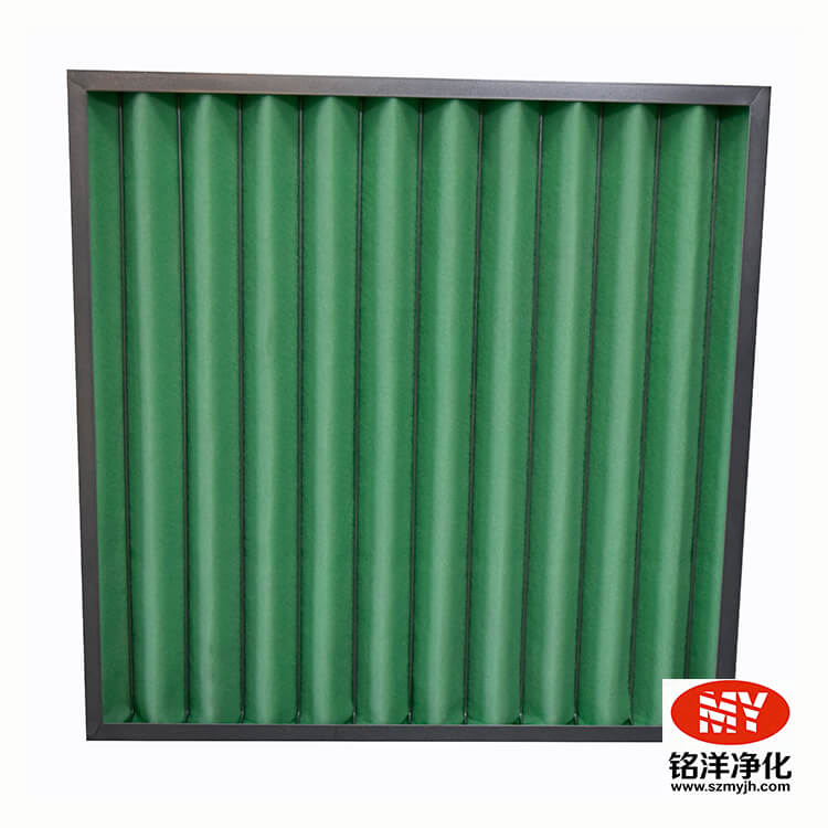 折叠式初效过滤器-深圳铭洋净化